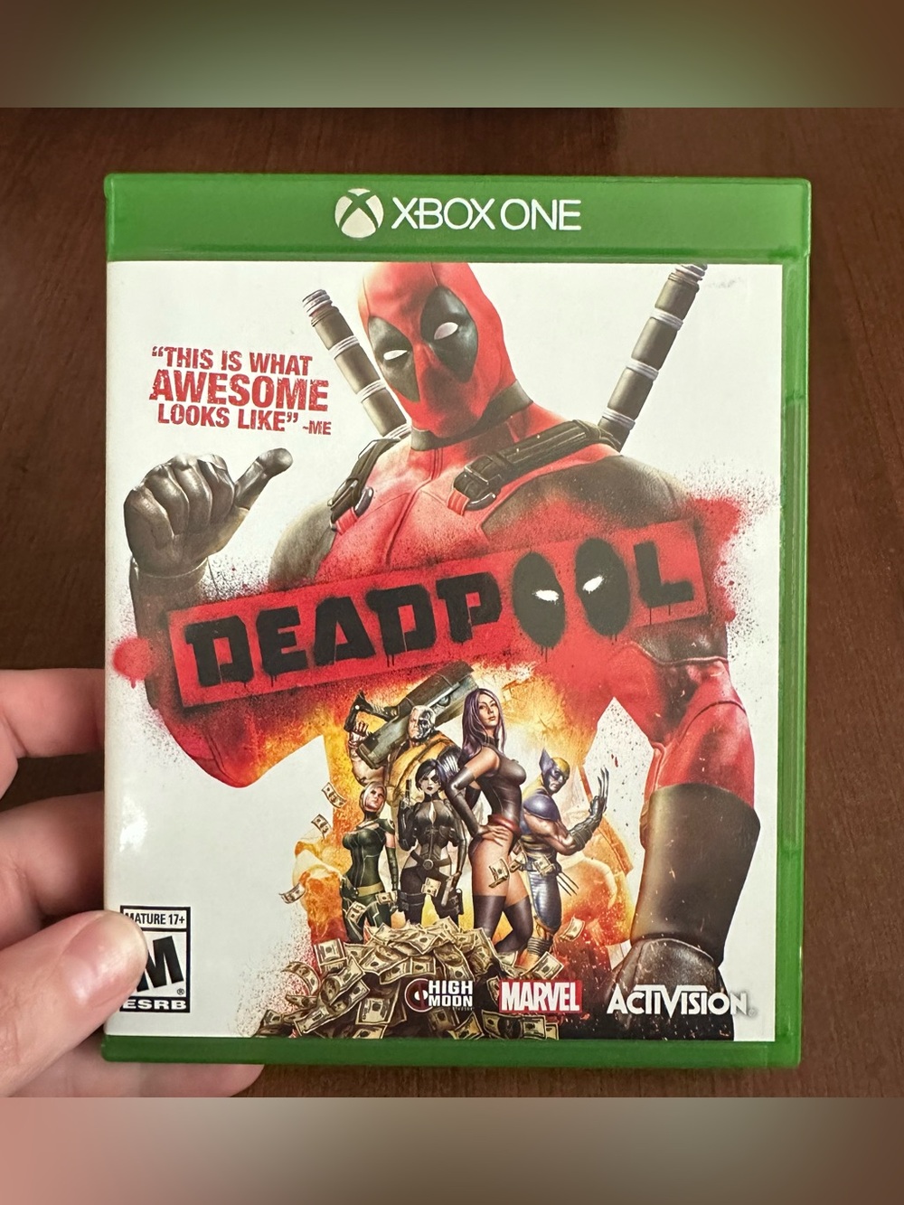 XBOX ONE GAME LOT BUNDLE OF 5 Games Deadpool Star Wars Dying Light Mortal Kombat